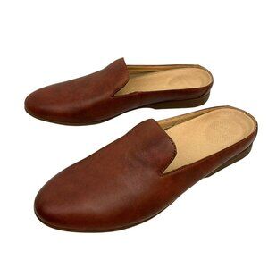 Dansko Lexie Leather Slip-On Mule Shoes Womens 8.5-9 Brown NWOT